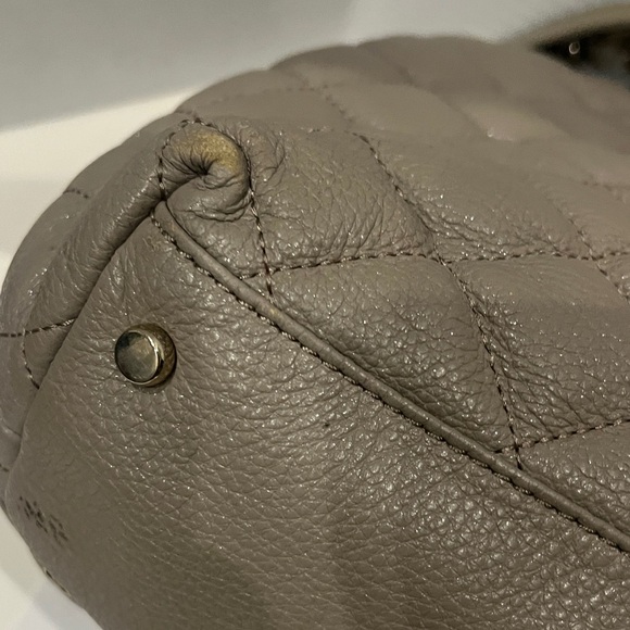 Kate‎ Spade Quilted Leather Tote Bag - Taupe - Picture 13 of 13